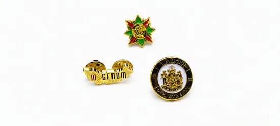 Free Design UV Glitter Metal Custom Enamel Lapel Pin Activity Emblem Badge